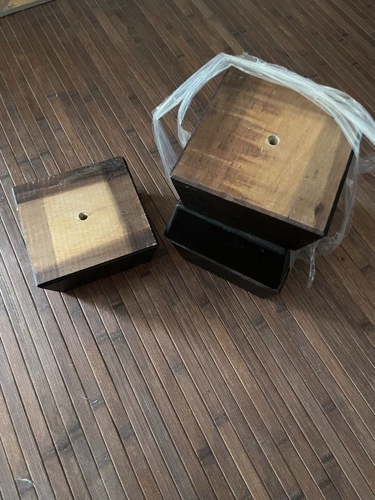 Conjunto de pés para sofa (em madeira)