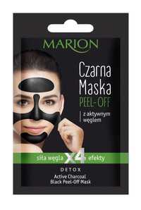 MARION Czarna maska peel-off Aktywny Węgiel DETOX  saszetka