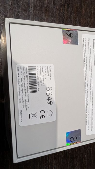 Mini Projetor Mars 8849 DLP 720P