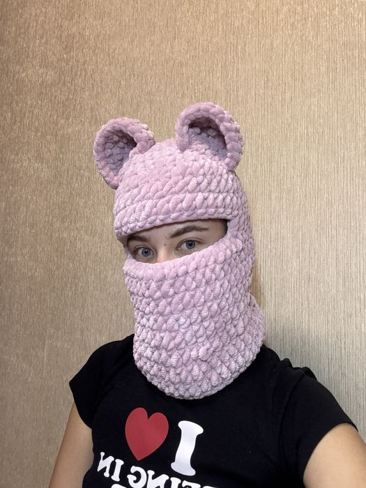 Шапка handmade вʼязана