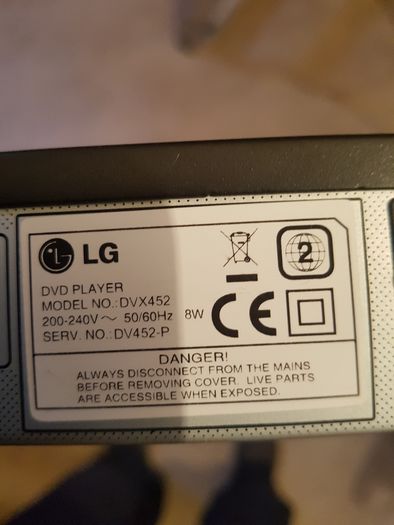 Dvd player LG