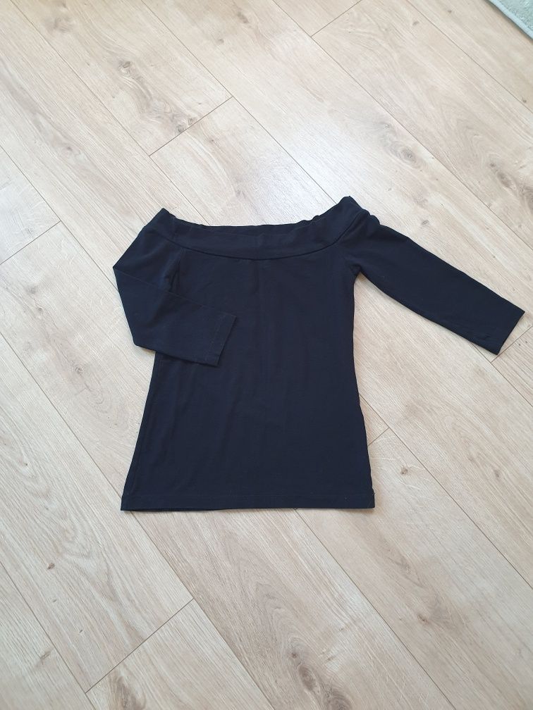 Bluzka dekolt carmen Stradivarius r. S