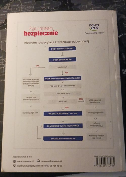 Podręcznik edukacja dla bezpieczeństwa klasa 8. EDB nowa era