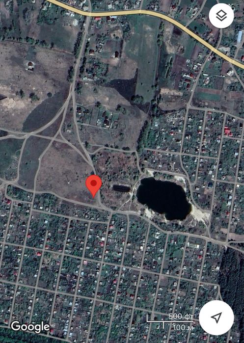 Продам ділянку 12 соток с. Власівка біля озера