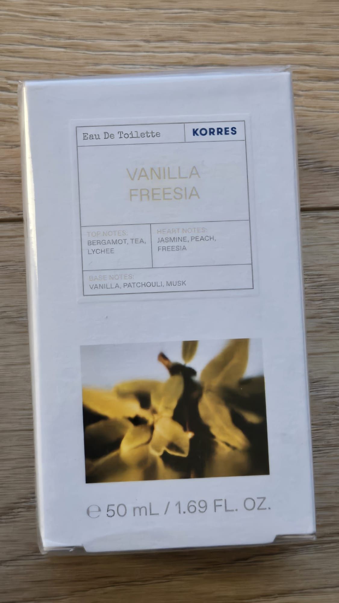 Korres Vanilla Freesia woda toaletowa dla kobiet 50 ml