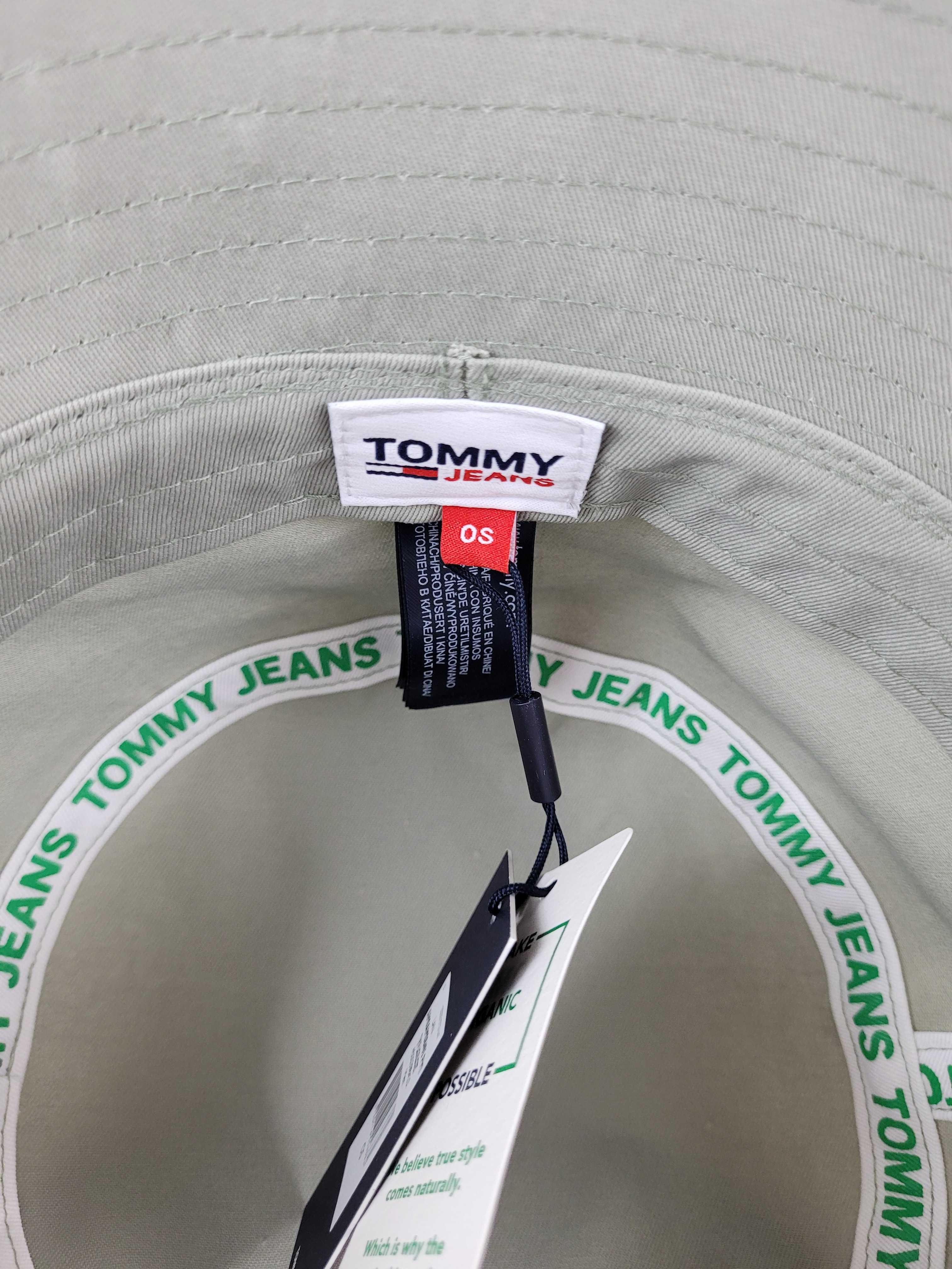 Kapelusz męski TOMMY HILFIGER Flag Bucket NOWY z defektem