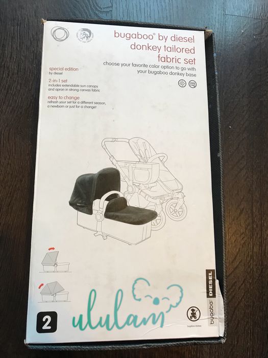 Bugaboo Donkey Diesel Denim limitowana wkładka kolorystyczna