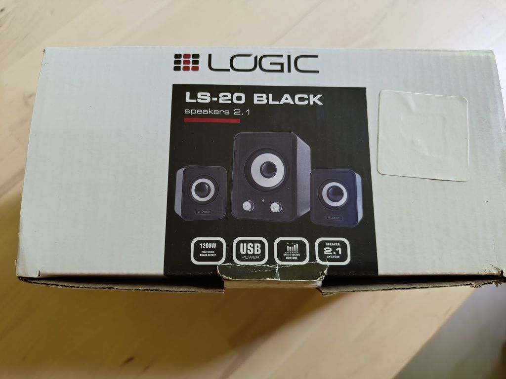 Głośniki 2.1 USB/Jack 3,5mm