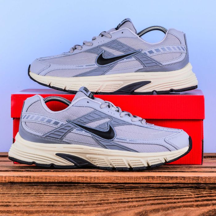 (2087) Термо Зимові Кросівки Nike Initiator сірі (41-46) найк найки