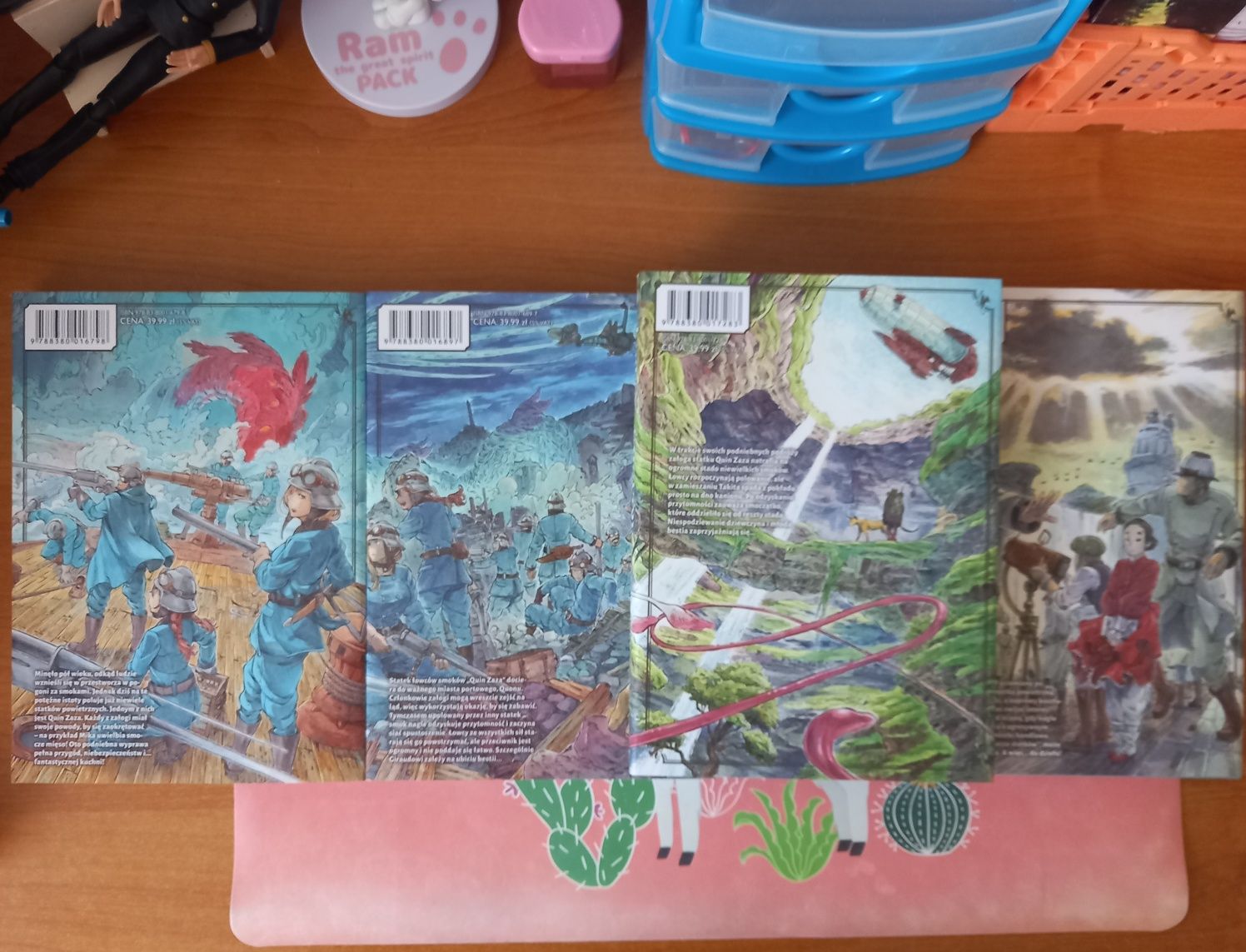 Łowcy smoków manga tomy 1-4 twarda oprawa