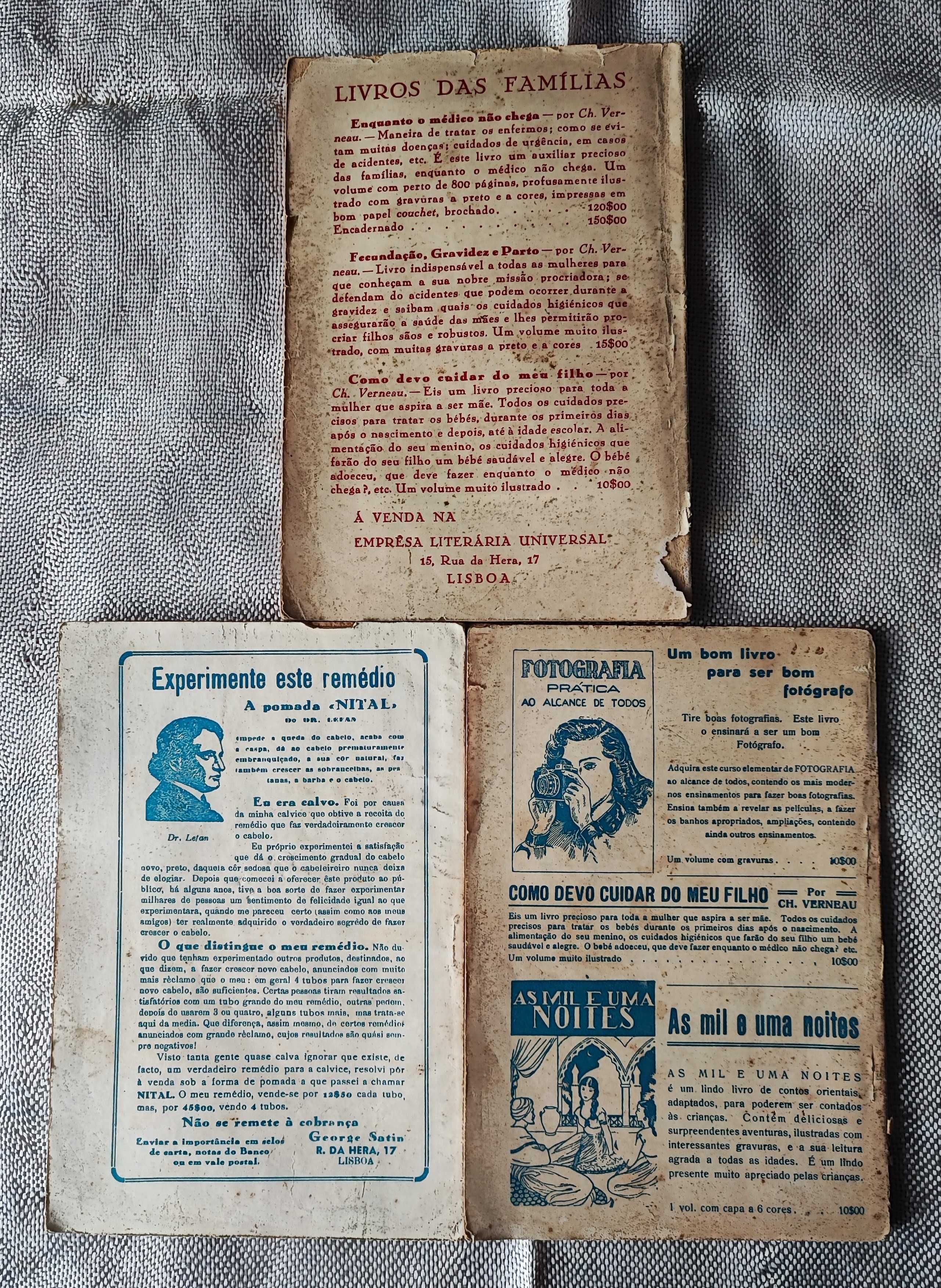 Lote de 3 livros 100 Maneiras de Cozinhar Bacalhau, Peixe, Ovos