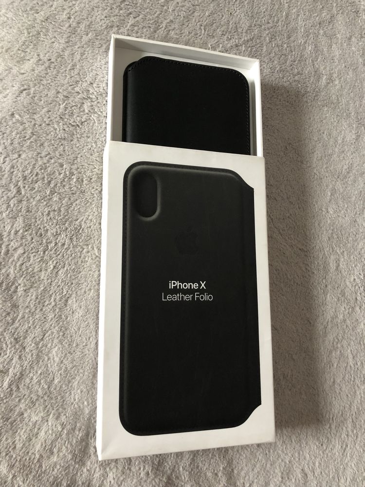 Etui skórzane do iPhoneX oryginalne