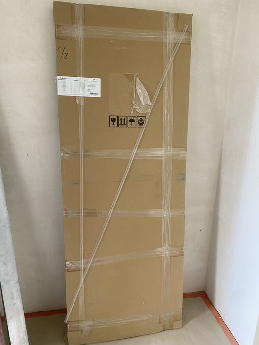 Drzwi prysznicowe wnękowe New Trendy New Renoma 120 cm
