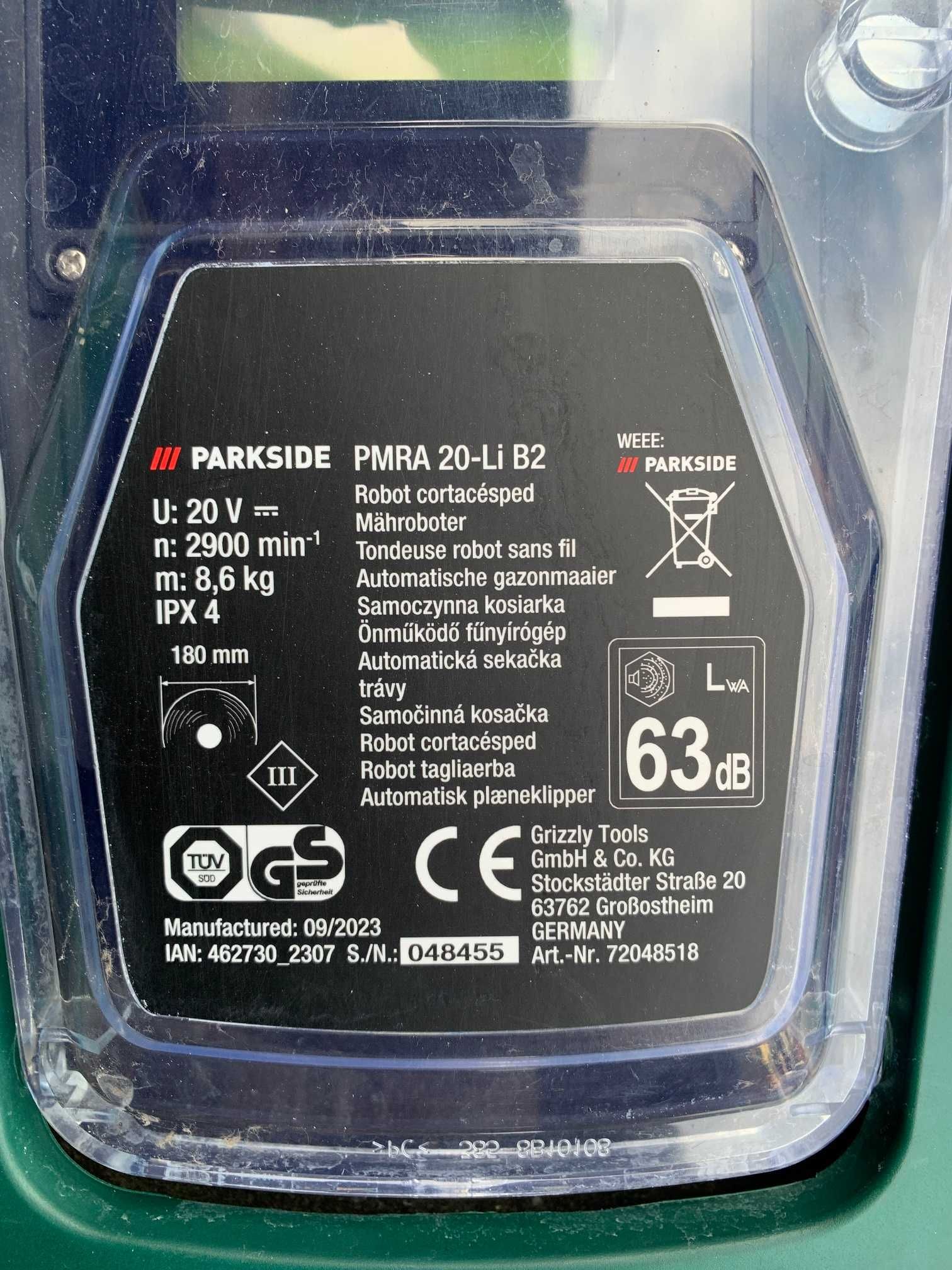 Robot Koszący Parkside PRMA 20-Li B2