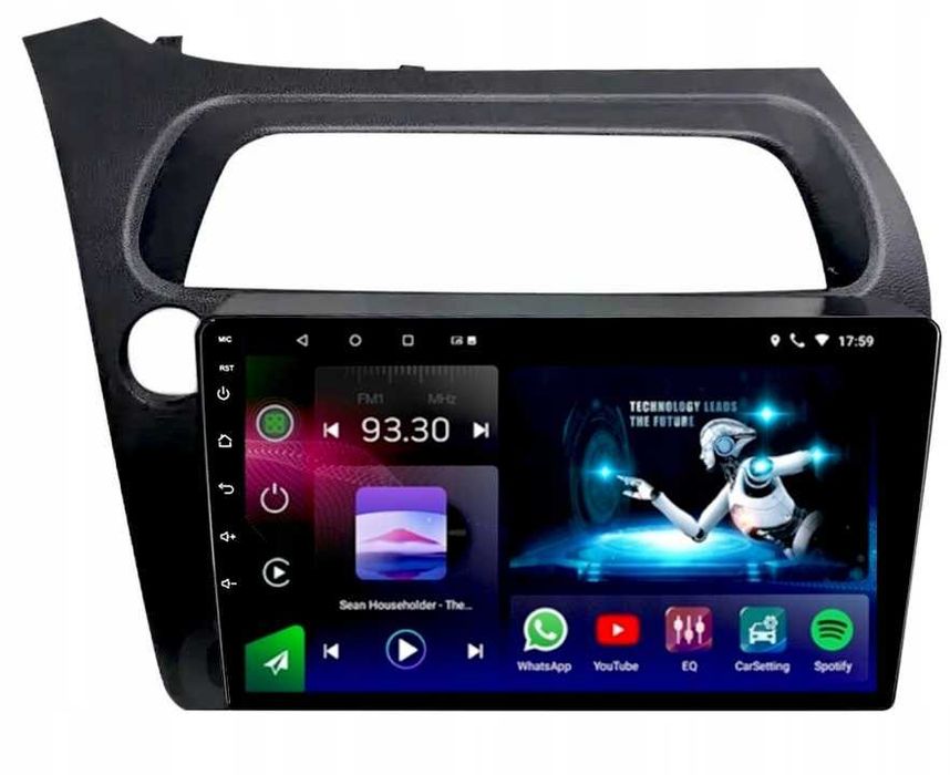 Radio GPS Android BT Honda Civic 2006-.2012