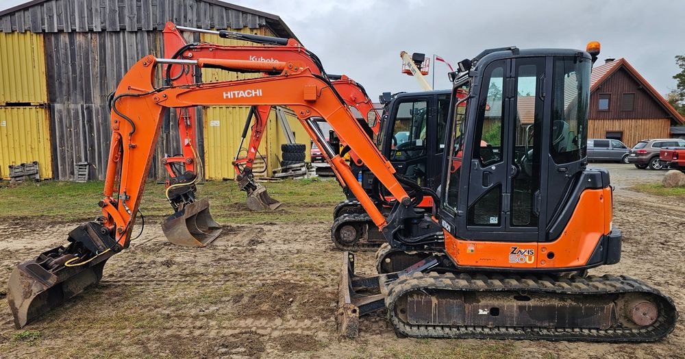 Koparka Hitachi ZX50 VIO klima (Yanmar, Kubota U48) skarpa pochył