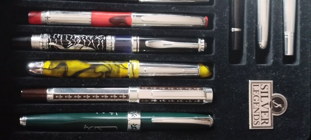 Coleção de 50 Canetas de tinta permanente novas anos 80