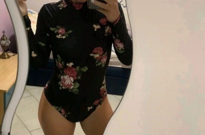 Body Floral tamanho M/L