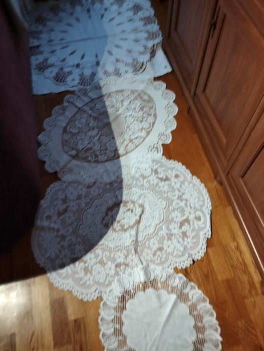Serwetki koronkowe,różne wzory i kształty.