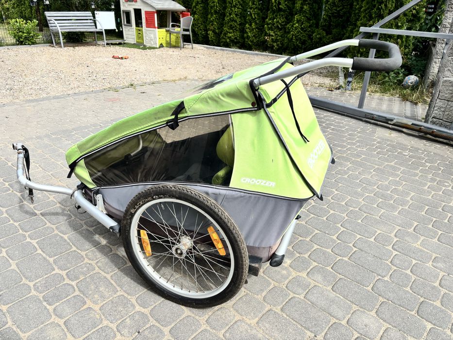 Dwuosobowa przyczepka rowerowa CROOZER