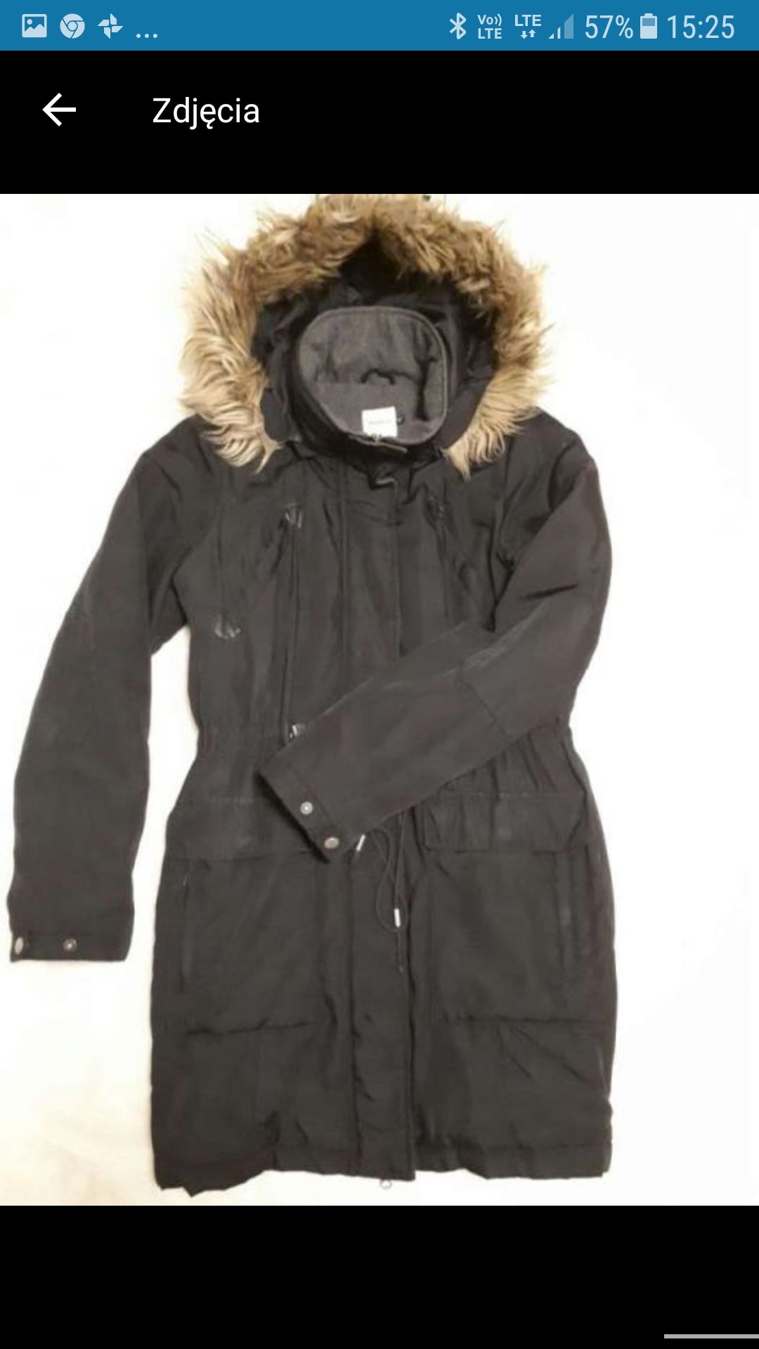 Kurtka płaszcz parka Reserved