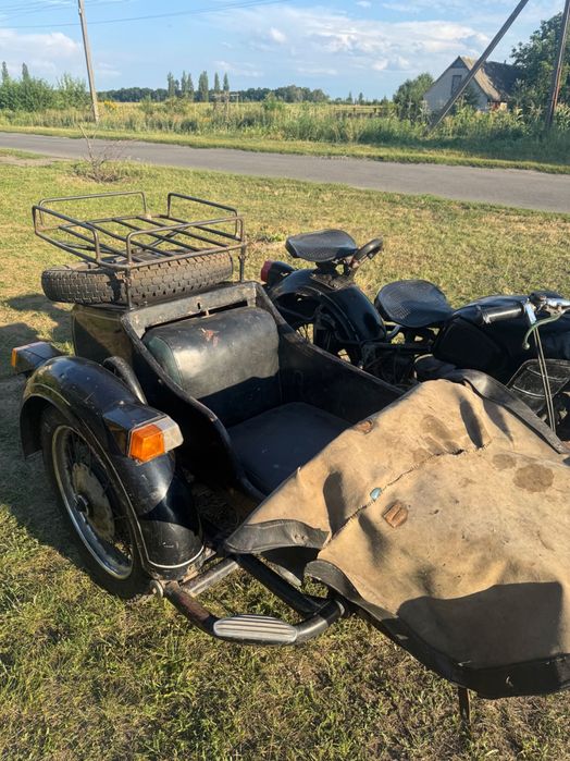 Продам мотоцикл МТ-12 (1978 р.)з ведучою коляскою, заднім ходом +донор