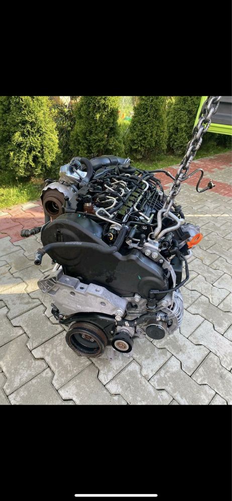 Мотор motor VW Golf 6 Tiguan Passat Audi Skoda 1.6 TDI CAY CAYC