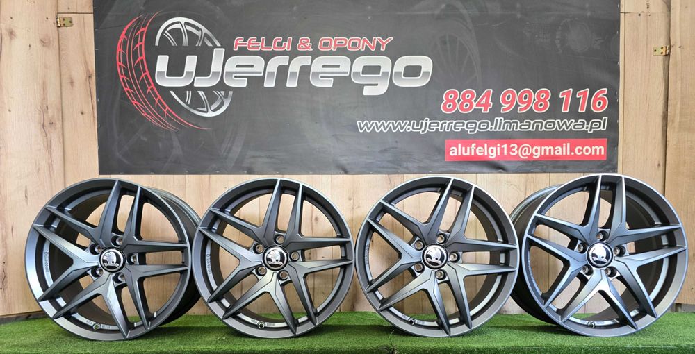 NOWE ALUFELGI SKODA 17x5x112 - Karoq,,Kodiaq,Octavia,Superb,Yeti