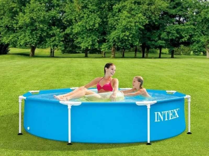 Бассейн басейн каркасный Intex 1825л размер 244*51 см (28205)