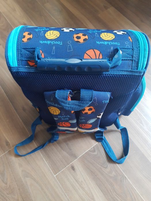 Tornister, plecak w piłki dla chłopca