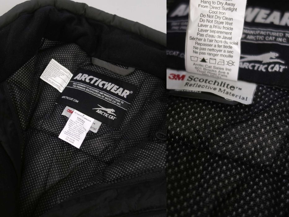 Arctic Cat Snowmobile Team Arctic Pro Flex Jacket Lime Kurtka Męska M