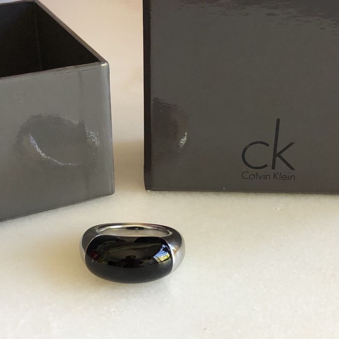 Anel Calvin klein Ellipse original novo, 16,56mm
