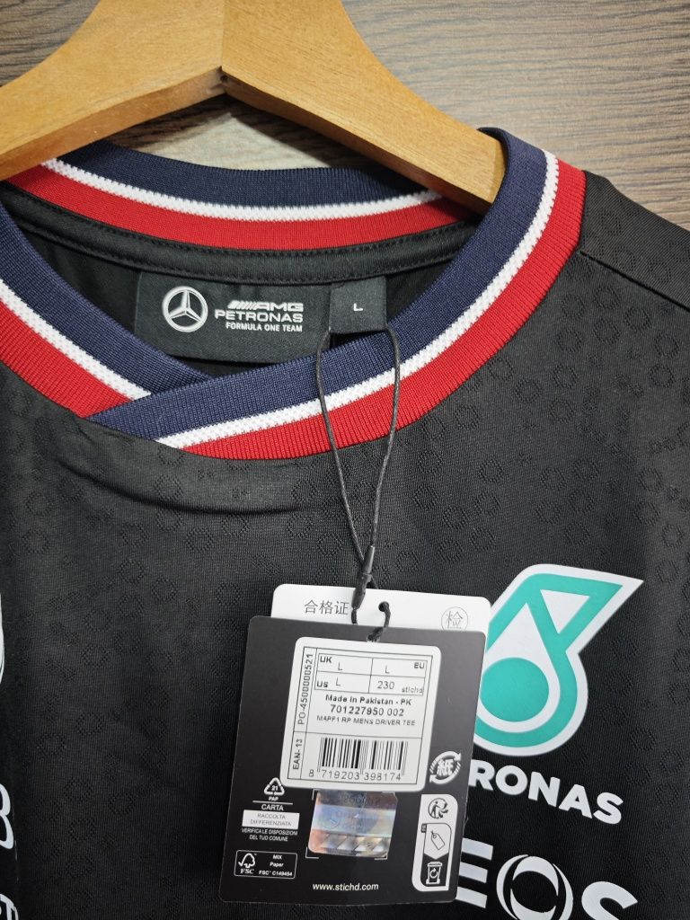 Koszulka Teamowa Tommy Hilfiger Mercedes AMG F1 Team L