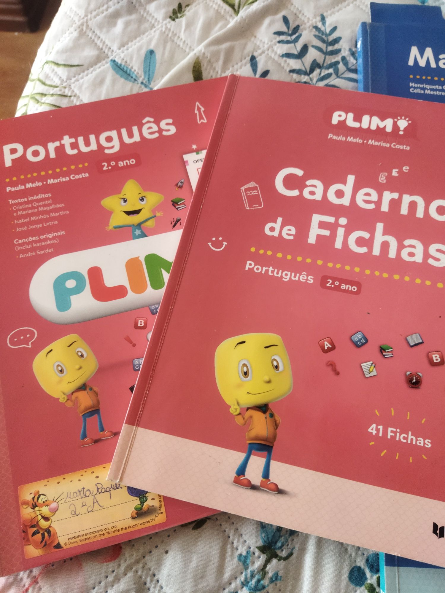 Reservado - Manual e caderno de atividades plim 2 ano