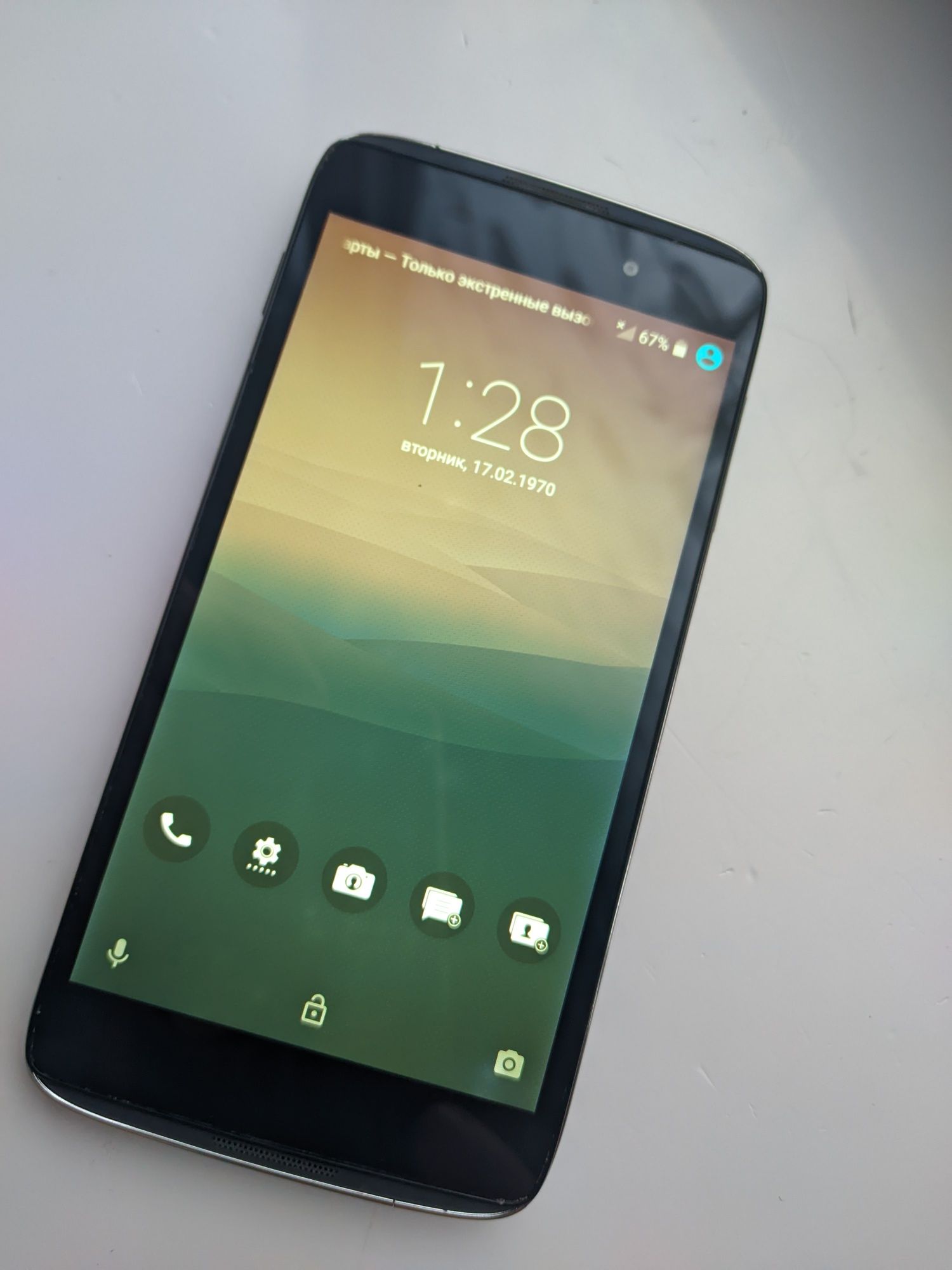 Alcatel OneTouch Idol 3 6039Y 1 sim 4.7" 1.5/8gb android 6