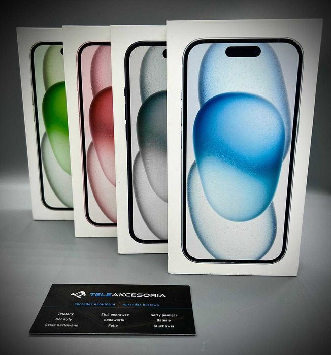 IPHONE 15 | 128GB | Kolory | Teleakcesoria | Piotrków AUCHAN
