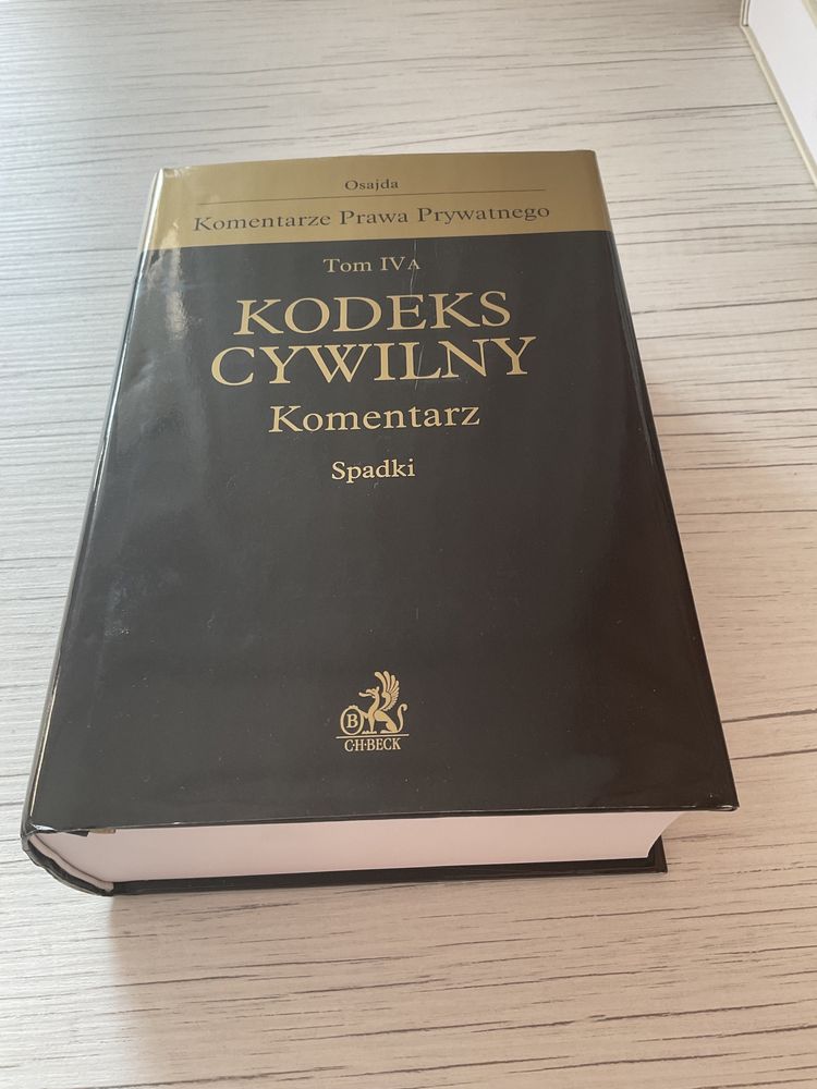 Kodeks cywilny Spadki Osajda Komentarz CH Beck