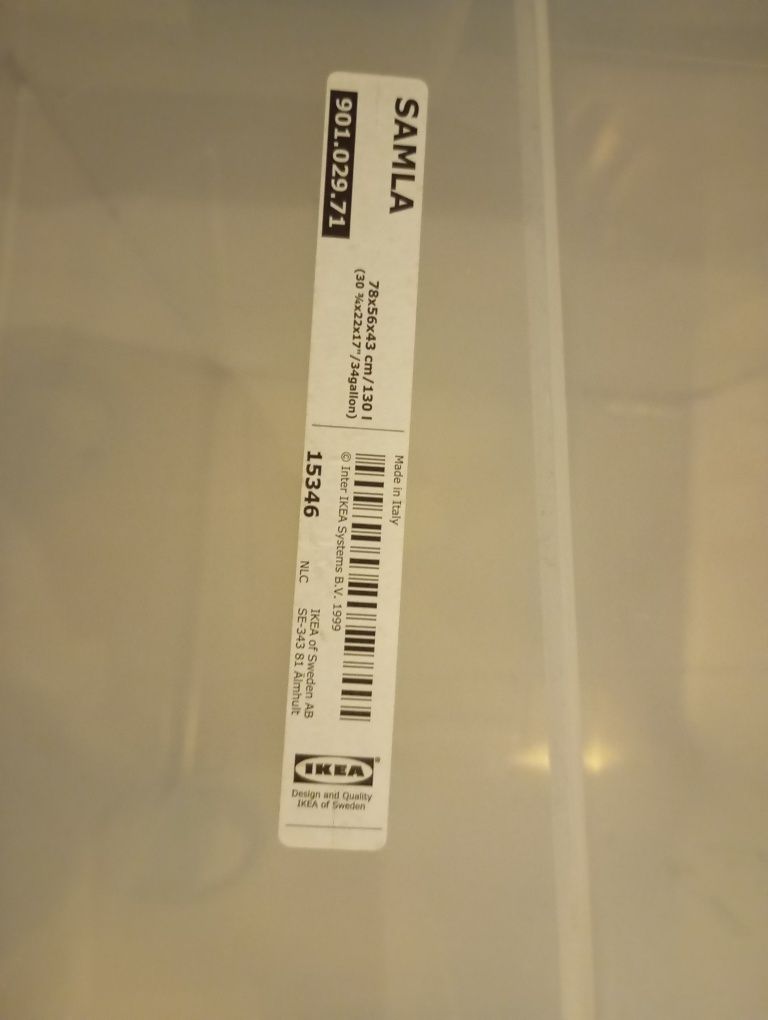 Caixa IKEA com Tampa