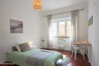 572770 - Quarto com cama de solteiro em apartamento com 7 quartos