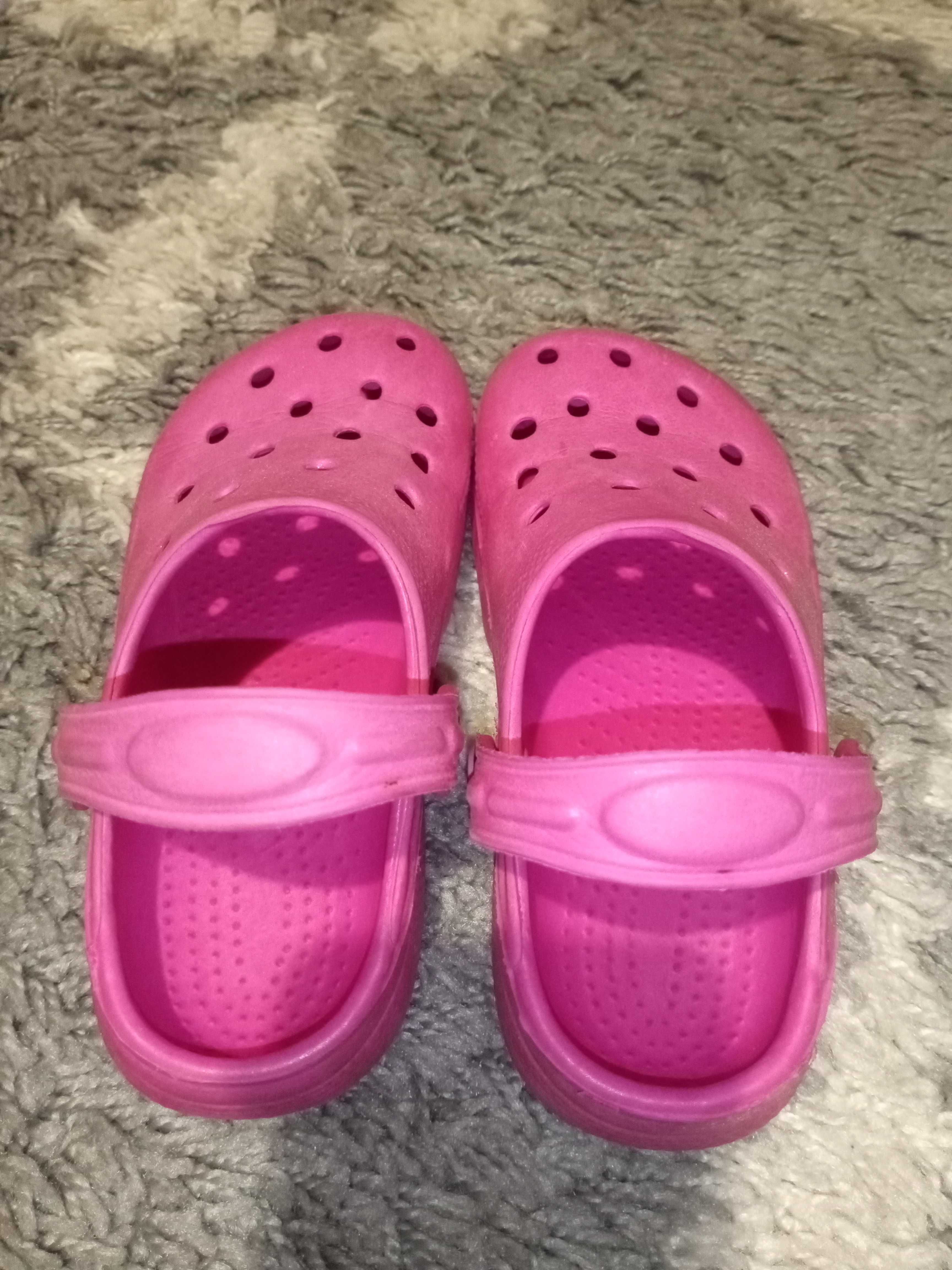 Klapki crocs dla dziewczynki