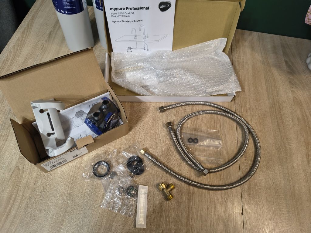 System filtrujący z kranem BRITA mypure Professiinal