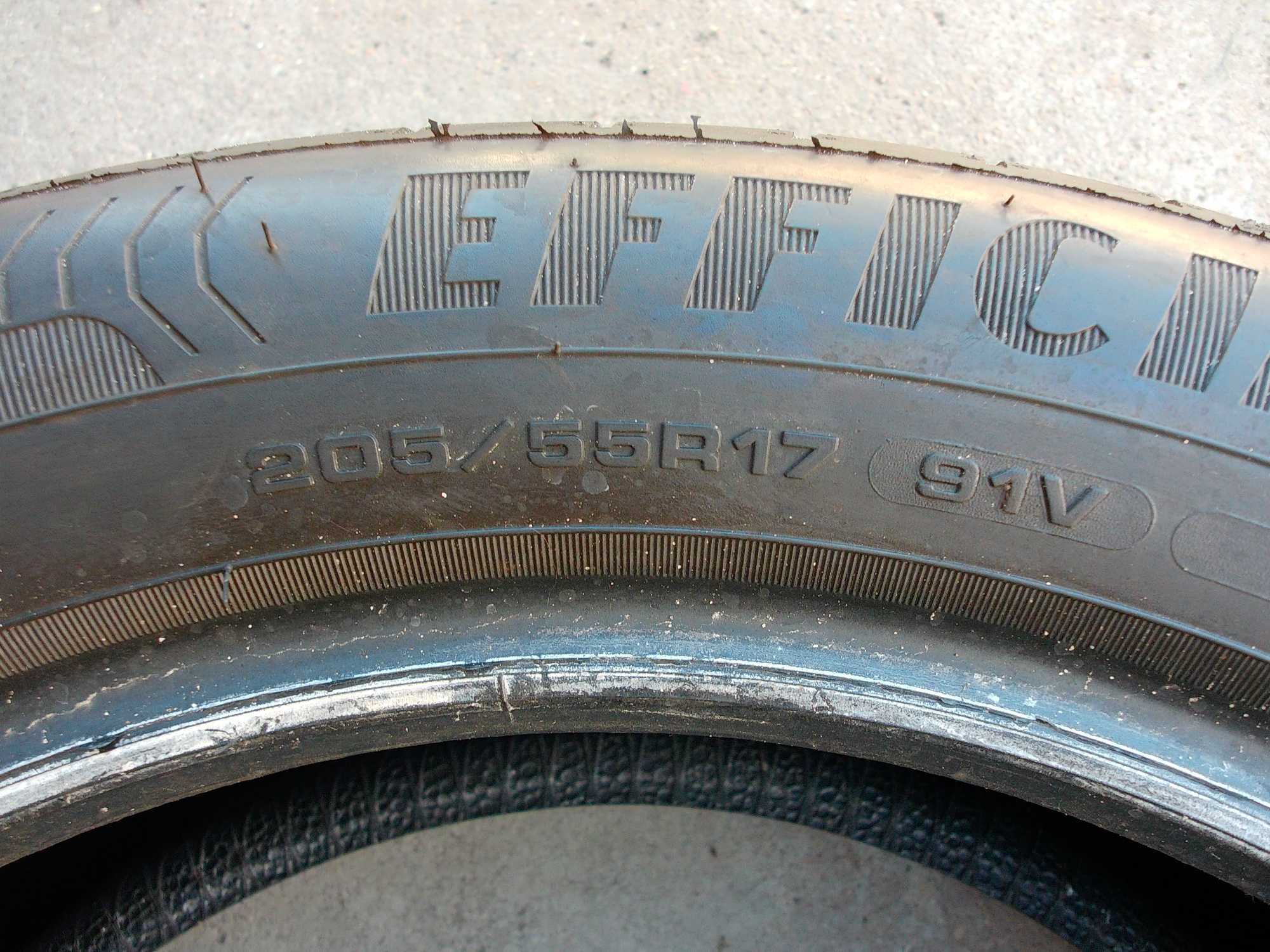 Goodyear EfficientGrip Performance 205/55/17 91V ładne z 2022r