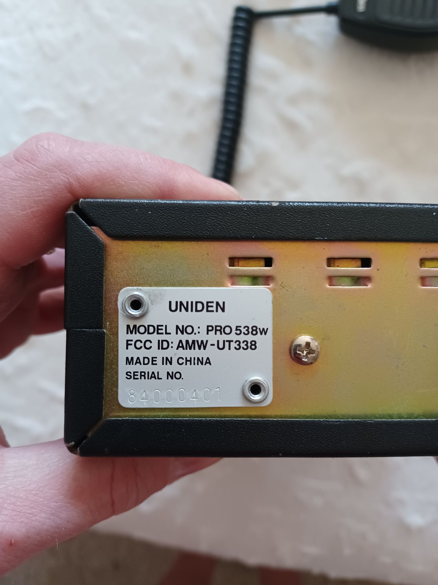 Cb radio Uniden Pro  538W/ jak nowe
