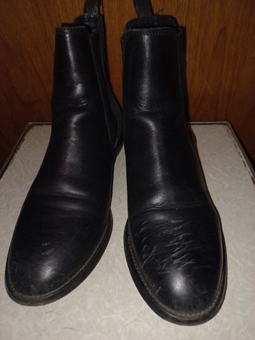 Чёрные ботинки с нюансами