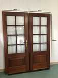 Conjunto 2 portas interiores de madeira