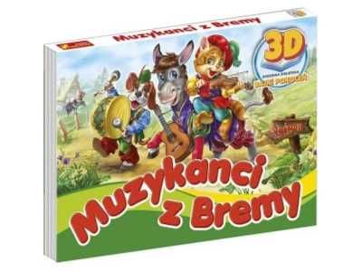 Ksiażeczka 3D Bajki Pokoleń: Muzykanci z bremy