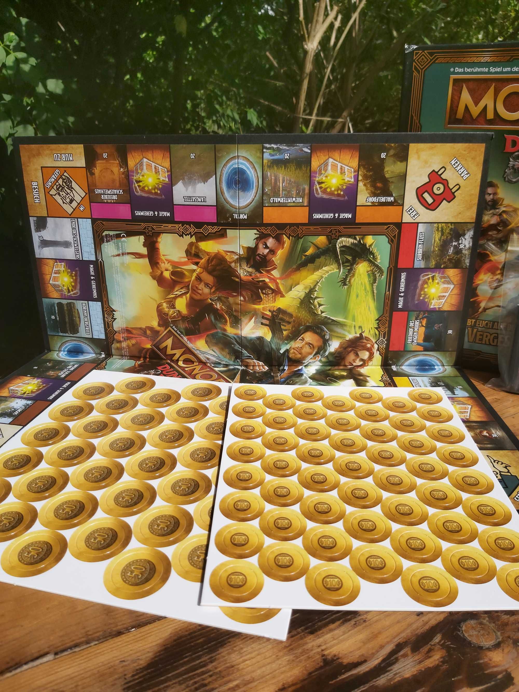 Gra Monopoly Dungeons & Dragons: Złodziejski honor - j. niemiecki