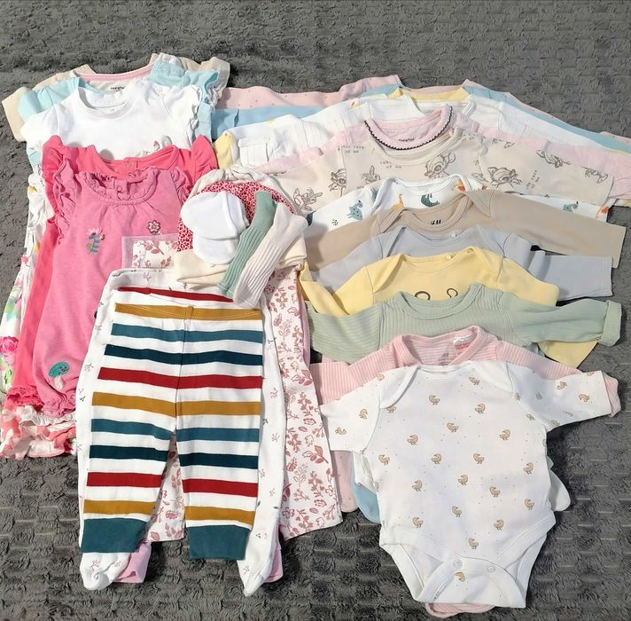 Лот набір одягу 0-3 мес