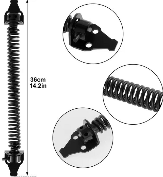 Натяжна пружина, регульована дверна балка, автоматична дверна балка
