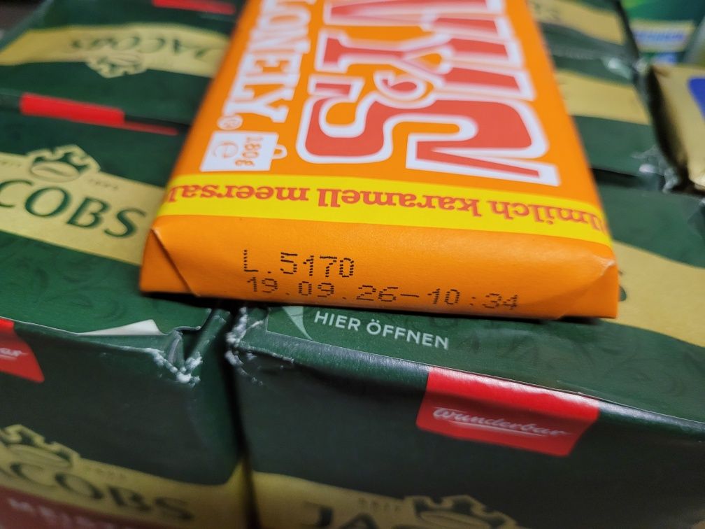 Czekolada TUNYS karmel 180g z Niemiec